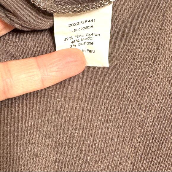 Universal Standard Jemma V Neck Jumpsuit Brown Size XL - Picture 4 of 4